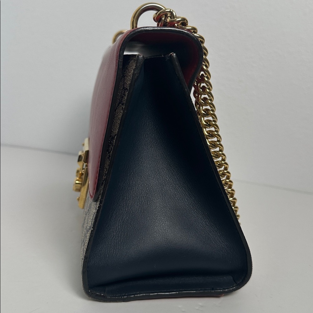 💯Authentic Gucci Padlock GG Supreme chain shoulder bag🍀 - Picture 8 of 16